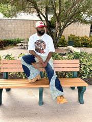 Cropped Bottle Cap Tee